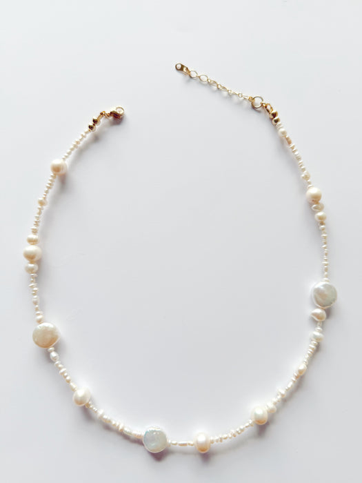 Asymmetric Freshwater Pearl Choker